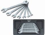 Wrenches Graduated 433-0619 250 019830 433-2032 280 019847 6-Point Offset Socket Wrenches To accomodate handle bars Both ends with 6-Point Socket With hole in the short offset end Solid 1 M N F 4