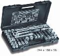 Sockets and Socket Sets manual operation Socket Sets (6-Point) / 7 Socket Sets (12-Point) / 7 Socket Sets (6-Point) / 7 With Spark Plug Sockets drive 10 = 3 8 In plastic box With PUR foam insert all