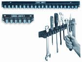 Specialty Tools / Hex Head Wrenches Small Hack Saw 1981 252 009831 Saw Blade made of chrome-alloyed tool steel 1981-01 150 009848 Tool Holder Sales Display Chest For small parts, 24 drawers, empty,