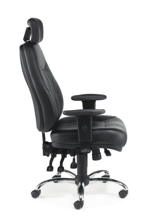 MCY A robust and durable 24-hour chair designed with multiple users in mind.