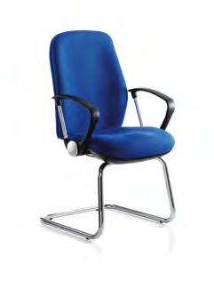 The Re-act Deluxe offers a larger fully upholstered cut foam back and moulded foam, height adjustable seat.