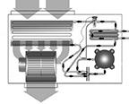 Refrigeration Circuit Diagrams Condenser Detail Evaporator Coil/TXV Detail 75 350 300 71