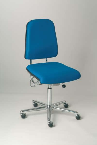 Klimastar Swivel chairs with breathable honeycomb fabric These models are also available with our standard fabrics, which are shown in the colour chart on pages 20-21 and in conductive version WS