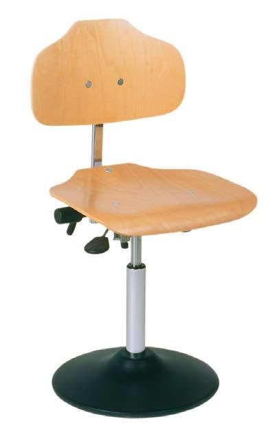Classic Swivel chairs with wooden seat and backrest The Classic wooden swivel chair can be optionally equipped with an anti-slip, transparent seat coating, article no. -015.