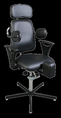 base frame WS 1281 Special model: overhead workplace chair