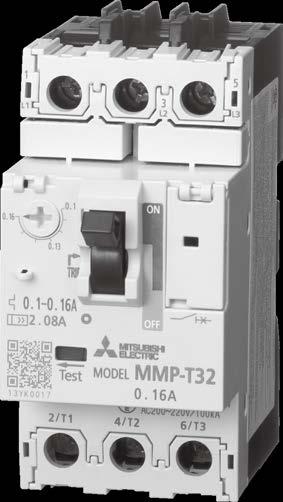 94 Magnetic Contactor Starters Motor Features/ Summary Motor MMP-T series Features Protects failure of the industrial motor by means of a single device One Motor Circuit can detect overload operation