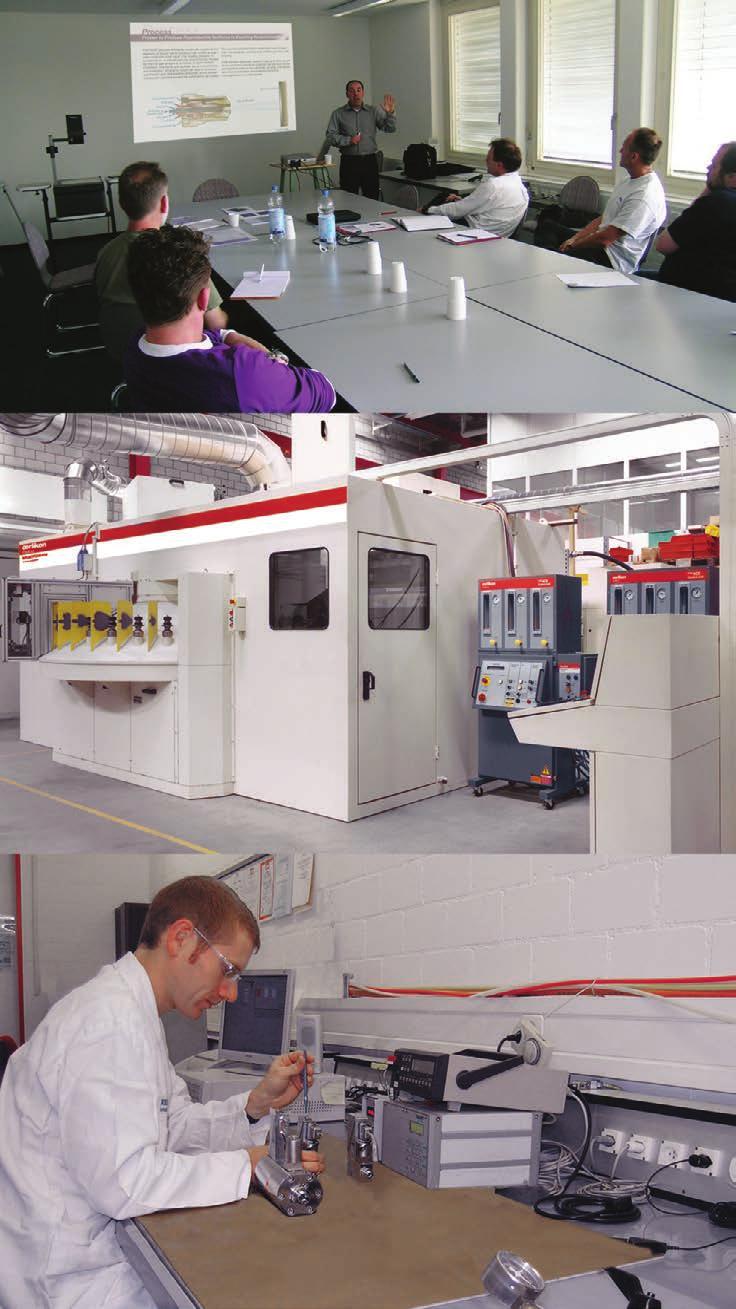 Services Oerlikon Metco Essential Services for On-Going Success Training Let our staff professionally train your personnel on the safe operation and maintenance of your thermal spray systems.