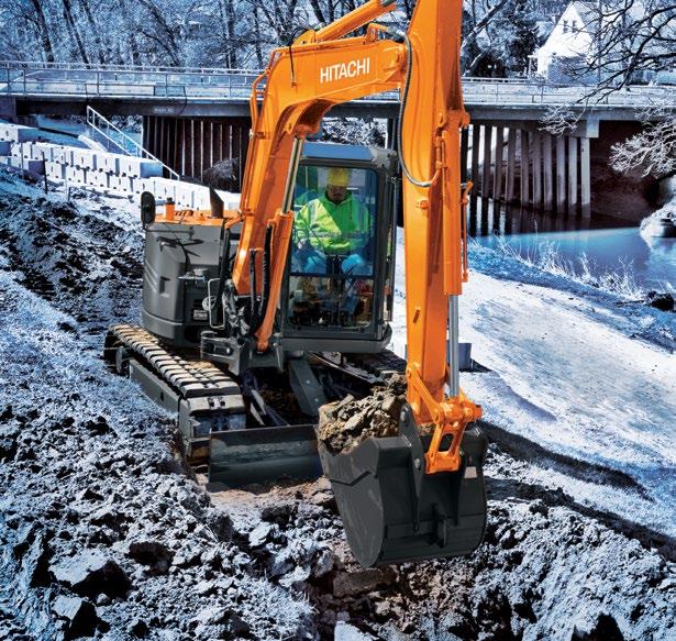 ZX75US-5/ZX85USB-5 ZAXIS DASH-5 ULTRASHORT-CLASS EXCAVATORS DURABILITY n Yanmar EPA Final Tier 4/EU Stage IV engines deliver fuelefficient and reliable performance.