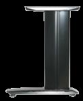 with Modesty Panels & C-Legs CRNRLEG Corner Leg, Accepts Modesty Panel $284 S: 24, 30, 36, 48 SHELF UNIT S: 24, 30, 36, 48 DESCRIPTION: B Style Flipper Doors have a radiused edge and an aesthetic