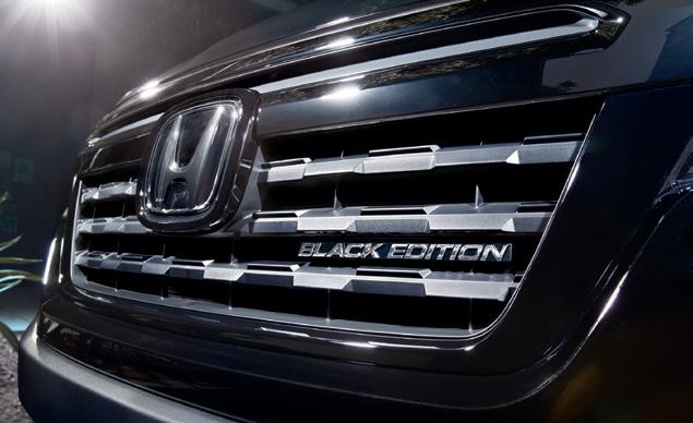 sophisticated pickup and give it special features and finishing touches? You get the super-sleek Ridgeline Black Edition. It just might be the most refined pickup ever.
