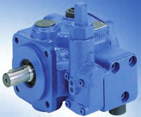 16 Pilot Operated Pressure Relief Valve Cetop 5 Sizes 1 to 63 (size 100 on request) Plain bearings for high loads Drive shafts in various designs Combination of several pumps possible Line