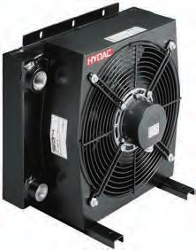 36 Oil/Air Cooler Units Series OK-ELC Integrated Fan Motor Variable displacement ISO mounting flange SAE flanged connections Good suction characteristics Nominal pressure 280 bar, peak pressure 350