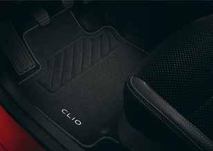 Floor mats Custom-fit and personalised, Clio floor mats add an additional touch of