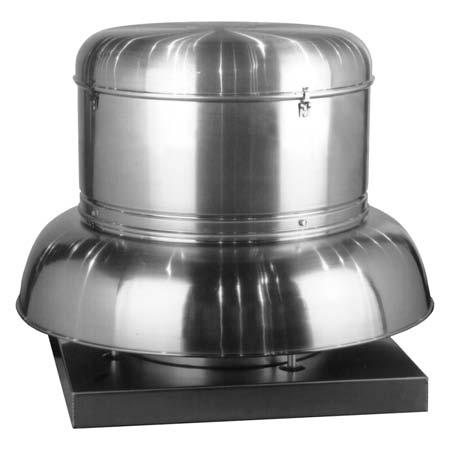 INTRODUCTION Cook power roof and wall ventilators provide maximum performance and durability in a wide variety of commercial and industrial air moving applications.