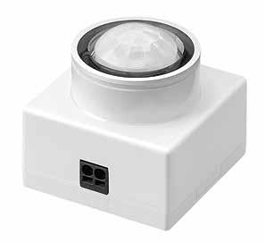fully integratable The extremely small presence detector and light sensor is equipped with radar technology and can therefore completely disappear in the luminaire.