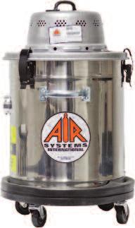 3 HP AV-5 AV-15 Pneumatic Disposable HEPA Vacuum Canister No Daily DOP Testing Required!