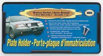 Description 99-350 License Plate Frame