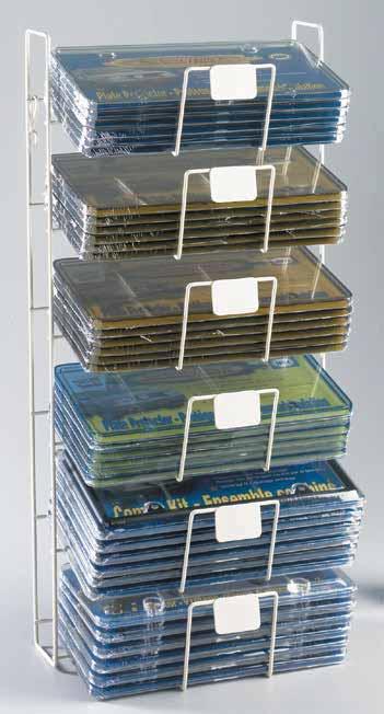 VEHICLE ACCESSORIES 6 TIERED DISPLAY ASSORTED FRAMES &