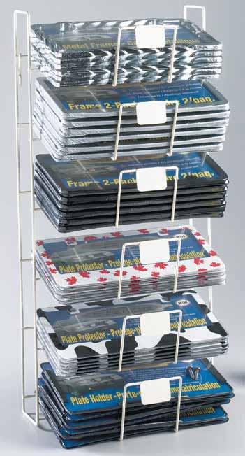 100-31 6 Tiered Display w/ Assorted Frames & Protectors
