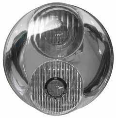 FORWARD LIGHTING LED HIGH/LOW BEAM HEADLIGHT 7 ROUND Bright, white light - enhances illumination and reduces driver fatigue Total internal reflector - improves driver s visibility, enhancing safety