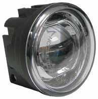 Voltage BLACK REFLECTOR 83231/B Fog Light 70mm LED 12-24Vdc 13W 83232/B Driving