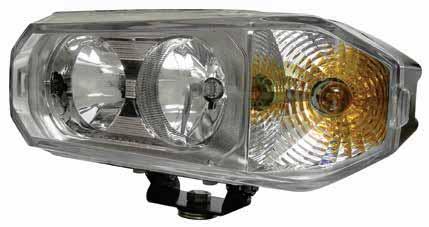AUXILIARY LIGHTS HALOGEN AUXILIARY LIGHTS HALOGEN 81091/2 Operating Voltage: Operating Current: Power Consumption: Housing: Lens: Connection: Bulb: SAE/DOT Compliance: SNOW PLOW LIGHT COMBINATION