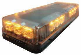WARNING & SAFETY LIGHT BARS LED MINI LIGHT BAR Built-in 19 selectable flash patterns - highly visible, multiple configurations Multiple unit synchronization - allows for consistency among vehicles