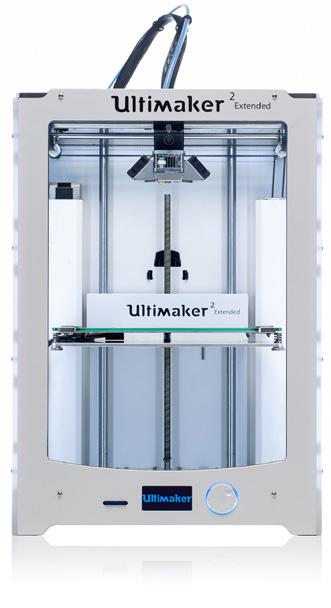 ULTIMAKER 2 EXTENDED AT A GLANCE 9 8 7 4 6 5 2 1 3 1 2 3 Display SD card slot Push/rotate button 4 5 6 Build plate Build plate clamps