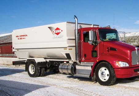 America offers a complete line of 27 models of mixers and spreaders for truck