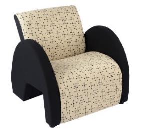 THE STORM RANGE) STORM CHAIR WITHOUT ARMS SINGLE FABRIC 149 730H X 580W X 745D STORMR STORML STORMA CHAIR