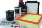 Service Kit Contains all the parts to complete a quick and