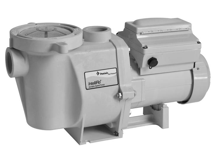 INTELLIFLO VARIABLE SPEED ULTRA ENERGY EFFICIENT PUMP INSTALLATION AND USER S GUIDE