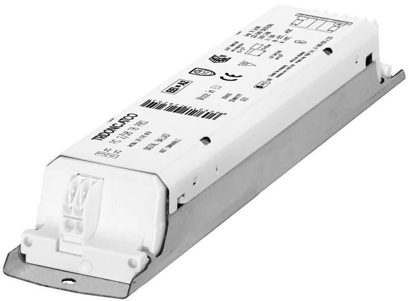 T8 PC T8 PRO, 18 70 W T8 fluorescent lamps Product description Average life = 50,000 hours (at max ta. with a failure rate 0.