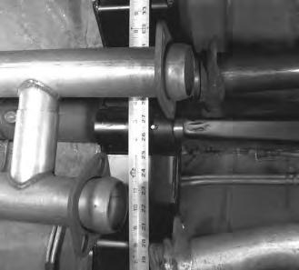 Possible reasons for your axle not being square or centered under the car are: 30. Cut a 3 and a 5 length of tubing the same diameter as your H-pipe tubing.