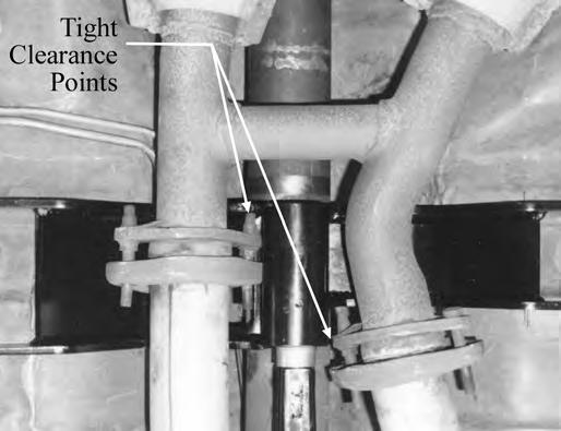 22. For ideal exhaust flange clearance, the TA Crossmember may need to be moved forward in the car.