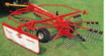 KUHN Gyrorakes: Increase the nutritional quality of hay and forage with gentle raking - higher quality hay and forage that ultimately increase profits.