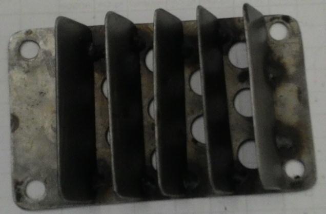 type 3 with different deflector angles of 60 deg, 45 deg and 30 deg as shown in Fig 6 was carried out. Fig. 6 Baffle Type 3 restrictor plate D.