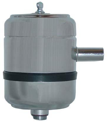 Oil Mist Filters w/drain Back EFDB Series C Auto Drain Back A Outlet B INLET Inlet Captures oil fog, mist or smoke from exhaust of oil flooded vacuum pumps Auto drain back design to recycle oil mist:
