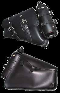 They re handmade from top-quality, heavyweight black leather, and designed to