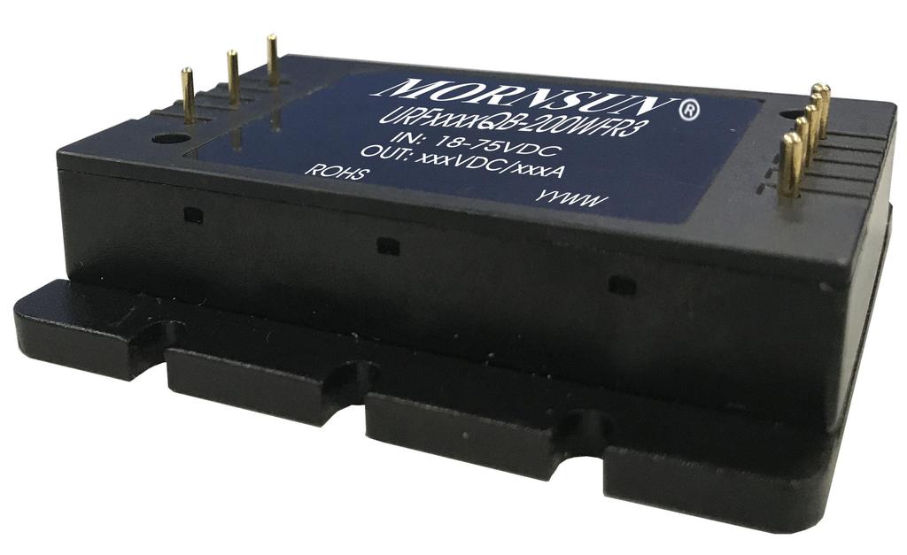 protection, over-temperature protection and EMI meets CISPR32/EN55032 CLASS A, which make them widely applied in battery power supplies, industrial control, electricity, instruments, railway,
