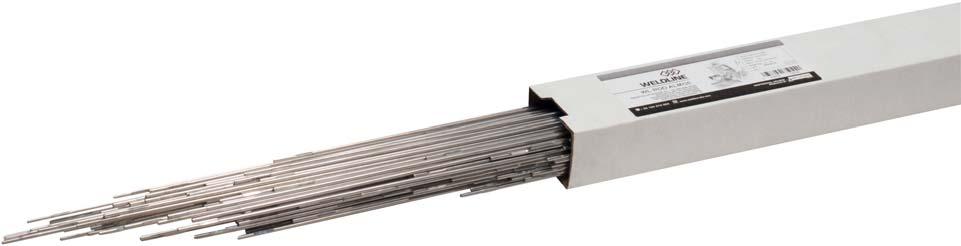TIG rods for welding aluminium and aluminium alloys. WL ROD ALMG 5 Main applications: All types of repairs. Chemical and pharmaceutical industries. Automotive applications.