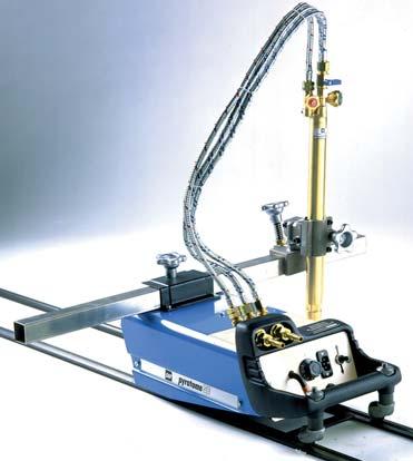 TAGLIATUBI The TAGLIATUBI carriage allows the mechanised oxycutting of tubes with outside diameter vayring from 6 (150 mm) to 48 (1 200 mm) and having a thickness from 5 to 50 mm.