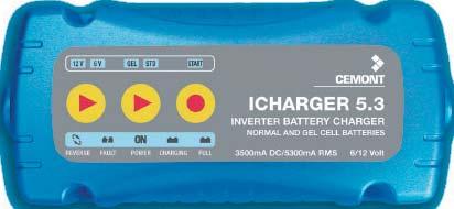 QUICK AND SAFE The I-charger is an intelligent battery charger that uses microprocessorcontrolled inverter technology.