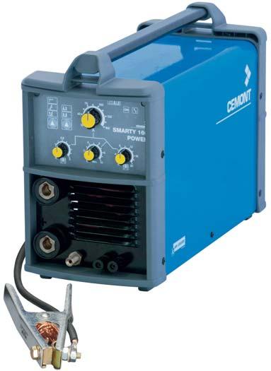 Inverter technology power source for TIG DC welding of steel and stainless steel. Single-phase input voltage.