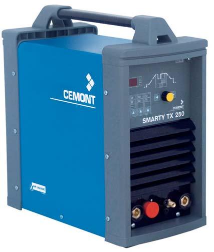 levels mode for welding in position. Features and product advantages: Powerful: 250 A at 40% duty cycle at 40 C. Digital diplay: A / V / Sec / %. Versatile: TIG DC / pulsed TIG DC / MMA.