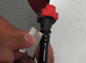Install the factory quick connect fittings