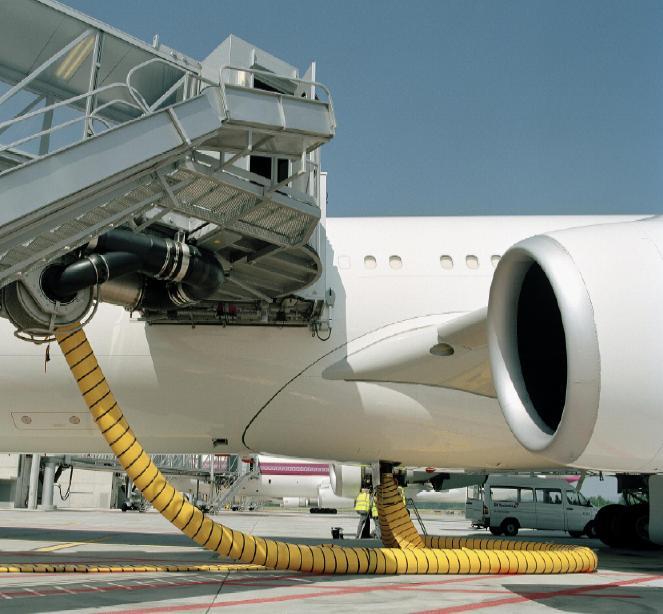 Mitigation of Aircraft APU Emissions Provide (and enforce) 400Hz fixed electrical ground power (FEGP) and pre-conditioned air (PCA) to aircraft at terminal gates Ground power