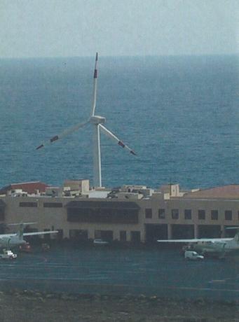 Case Study La Palma, Spain First airport in Spain with wind generator for terminal s