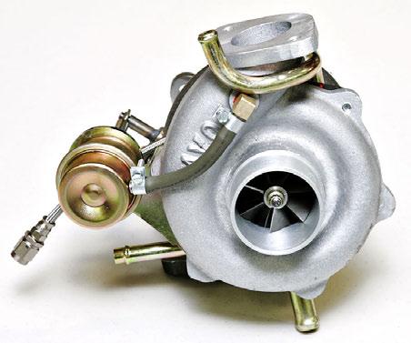 With a larger CHRA center matched to the large AVO 4-5 exhaust housing, this turbocharger will put down some serious numbers.