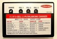 1V Li-Po Battery 6602424 Main Gear (No